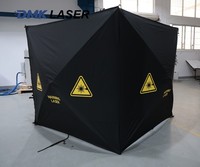 DMK Nouvelle parapluie de protection pliable pour laser à fibre, prix compétitif, couverture d'isolation contre la poussière pour soudage et nettoyage