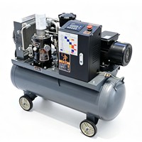Compresseur d'air à vis SPERAN 5,5 kW 7 CV 380 V, compresseur à vis monté sur réservoir, silencieux, à économie d'énergie, directement de l'usine