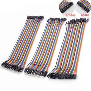 40pin Jumper Wire 20cm Jumper Line Eclectic Breadboard Cable Male to Male Female to Female Pin Connector for DIY Kit