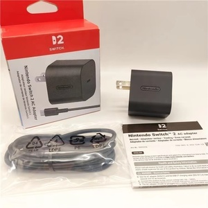 Alimentatore Originale per <span class=keywords><strong>Nintendo</strong></span> Switch <span class=keywords><strong>2</strong></span> PD da 60W con Cavo di Ricarica, Adattatore a Ricarica Rapida per <span class=keywords><strong>Nintendo</strong></span> <span class=keywords><strong>2</strong></span> con Supporto Modalità Dock TV 4K - Product Image 3