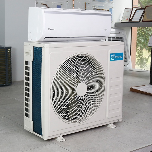Stock 50hz ZERO Split Air Conditioner 12K/18K/24K BTU AC Fixed Frequency Cooling Only R410a Split Air Conditioners for Household