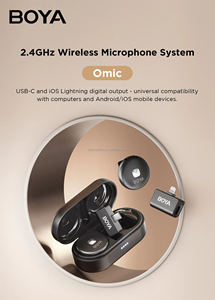 Omic-d/U không dây Lavalier ve áo microphone cho iPhone iPad Android type-c điện thoại thông minh Youtube sống trò chơi ghi âm cuộc phỏng vấn - Product Image 5