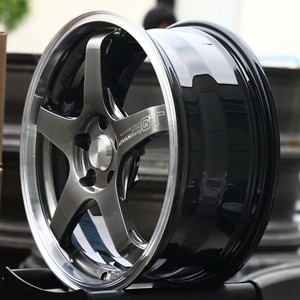 Jantes en alliage Matte Gunmetal Advan Racing GT 5x130 pour Honda Civic, Toyota GR86, Porsche 911 Turbo S, Porsche 911 992, <span class=keywords><strong>Audi</strong></span> R8 V10 - Product Image 3