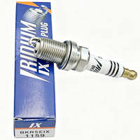 Bougie d'allumage Iridium haute performance et haute qualité BKR5EIX 1159, type chaud, pour moteur de voiture ancienne, anti-calamine