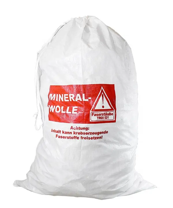 Polypropyleen 25 50kg witte pp geweven zakken verpakking zak voor granen en maïs fabrikant