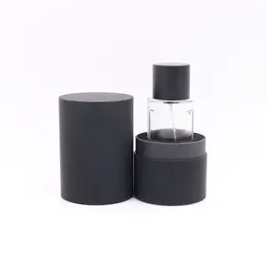 Flacon de parfum de luxe en gros avec emballage en boîte flacon de parfum vide rechargeable flacons de parfum en verre de 30 50 100ml