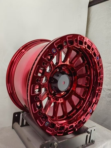 Nuevas llantas deportivas HRW PROJECT de aleación de aluminio forjado, diseño cóncavo plateado, 17x9, PCD 6x139.7, ET10, ajuste universal para automóvil, 3 años de garantía. - Product Image 3