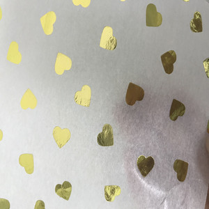 Papier d'emballage personnalisé en forme de cœur pour produits, vêtements, avec LOGO - Product Image 1