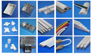 PVC Loại trực tiếp hộp điện ống dẫn chuyển đổi hộp 3x3 3x6 - Product Image 6