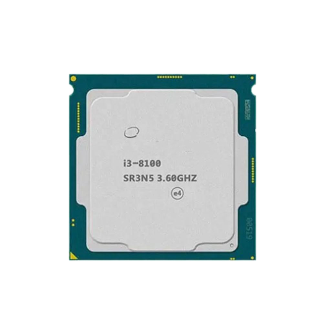 Core I3 8100 Quad-Core Used Desktop CPU Processor LGA1151