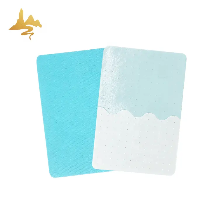 New Product 7x10cm Blue Color Herbal Menthol Plaster S-shaped Wrist Pain Relief Patch