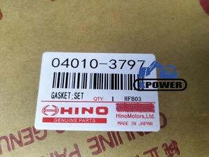 Nouveau kit complet de joints de moteur XPower S05C J05E J08E 04010-3797 pour pelle sur chenilles - Product Image 2