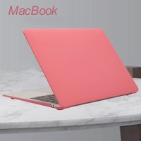 Étui pour ordinateur portable en cristal givré portable antichoc avec couverture complète des coins pour MacBook Air Pro 13 14 15 16 pouces