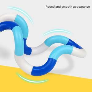 Divertido y educativo plástico Twist música rompecabezas juguetes para niños ventilación deformación cuerda nudo presión adultos estrés alivio Juguetes - Product Image 5