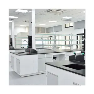 Hospital stainless steel lab bench lab equipment sink work bench school laboratory table