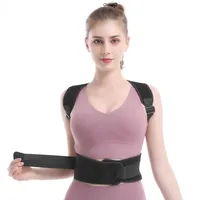 Attelle de soutien d'épaule Soulager les douleurs dorsales Ceinture de soutien Bande correctrice de posture pour hommes et femmes