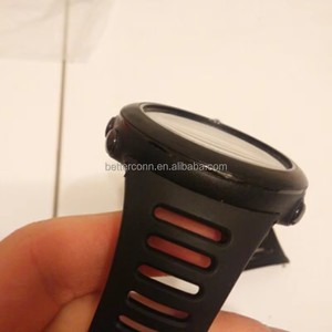 Bracelet de montre de remplacement en caoutchouc de 24mm pour <span class=keywords><strong>Suunto</strong></span> Ambit <span class=keywords><strong>3</strong></span> Peak / <span class=keywords><strong>Sport</strong></span> / Run / 2 / 2S /2R - Product Image 4