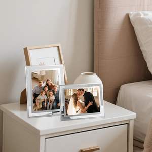 Wholesale Photo <b>Frame</b> Glass Creative <b>4x6</b> 5x7 8x10 Glass Picture <b>Frame</b> Transparent Glass Photo <b>Frame</b> Home Decorative Accessory - Product Image 5