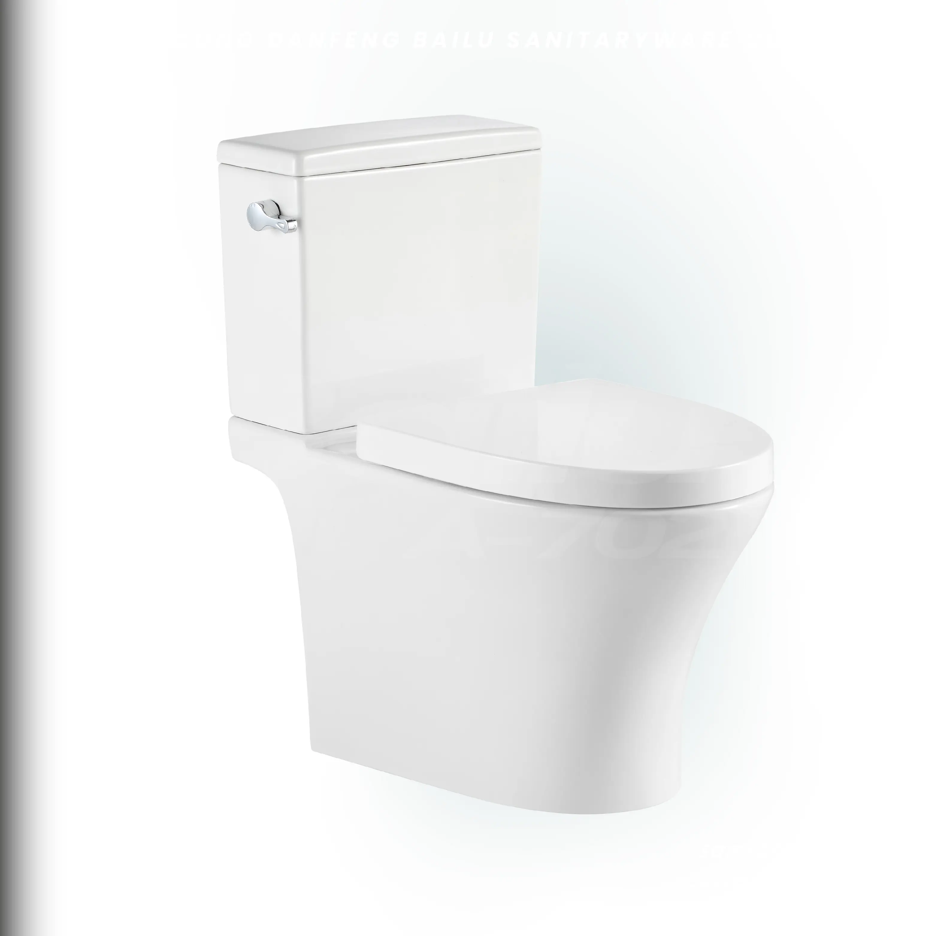 BAILU A-702B Boden montiert Dual-Flush Keramik Siphonic zweiteilige Toilette für Badezimmer WC WC Kommode Preis billig