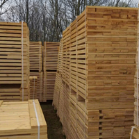 Wholesale Natural Pine Wood Lumber Kiln Dried Pine Timber Boards Sawn Wood Planks for Construction Furniture pallet wood