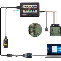 Caja de Conexión OBD2 GT100+ PLUS GPT, Detector de Protocolo de Conector ECU para Programación de ECU y Diagnóstico de Fallas