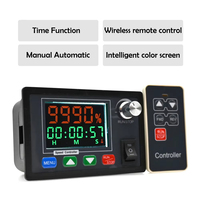 Contrôleur de vitesse de moteur PWM DC10-55V avec télécommande sans fil, régulateur de moteur à balais, rotation positive et inverse, régulateur de tension