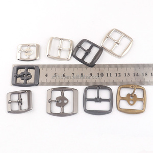 Hebilla de cinturón de hierro de 15-25mm personalizada, hebilla cuadrada, accesorio de <span class=keywords><strong>hardware</strong></span> para bolso, correa para bolso - Product Image 2