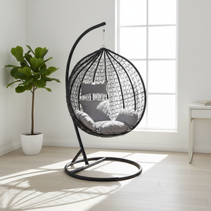 <span class=keywords><strong>Fauteuil</strong></span> balançoire suspendu double d'<span class=keywords><strong>occasion</strong></span> pour l'extérieur et l'intérieur, idéal pour patio, jardin, ou comme lit de repos. - Product Image 5