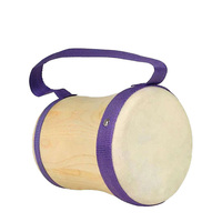 Instruments de percussion bon marché en gros pour l'éducation précoce des enfants Tambour à main indien exquis de petite taille
