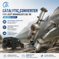Convertisseur catalytique pour 2012- 2017 Je-ep Wrang-ler 3.6L V6
