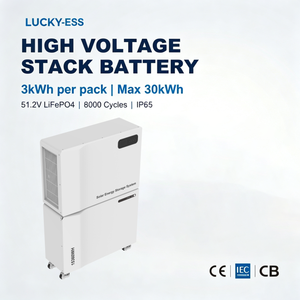 Système de stockage d'énergie empilable pour application solaire résidentielle en villa - Product Image 4
