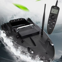 LY LY-01 Bateau à appât puissant à double moteur avec GPS, portée de 500 mètres, télécommande, conduite automatique, 40 points GPS, charge utile de 1,5 kg
