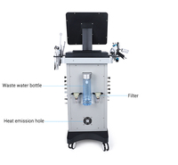 Équipement de beauté pour le visage de qualité supérieure, jet d'oxygène Hydra 15 en 1, dermabrasion, hydro-peeling, machine faciale de salon