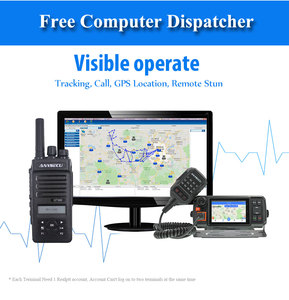 Radio Anysecu 4G REAL PTT/PTT4U Anysecu GT300 WCDMA 3G Walkie Talkie Resistente de 5000KM con Tarjeta SIM, Radio PTT 4G - Product Image 6