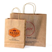 Vente en gros de sac en papier sulfurisé à prix raisonnable personnalisé avec un grand fond de sac en papier Shishi pour repas du midi