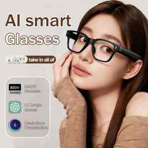 Gafas Inteligentes W100C con IA, Traducción, Grabación de Video Inalámbrica, Fotografía, Cámara de 800W, Llamadas BT, Wifi, para Hombres y Mujeres - Product Image 4