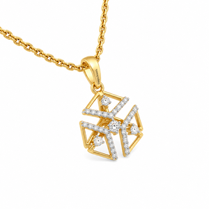 Pendentif élégant en moissanite pour femme, en argent sterling 925/935, bijou charmant et étincelant, cadeau tendance pour mariage, anniversaire, fête - Product Image 3