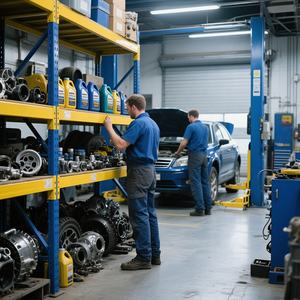 Rak baja kualitas tinggi tugas menengah rak baja dilapisi bubuk kapasitas tinggi rentang panjang gudang pabrik rak ban - Product Image 3