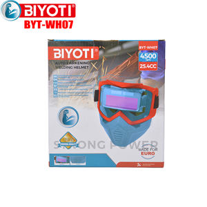 Casco de Soldadura con Oscurecimiento Automático BIYOTI, Material de Vidrio, Sensor de Arco, Máscara de Soldadura 2 en 1 TIG/<span class=keywords><strong>MIG</strong></span>/ARC, Protector Facial con Filtro Purificador de Aire - Product Image 3