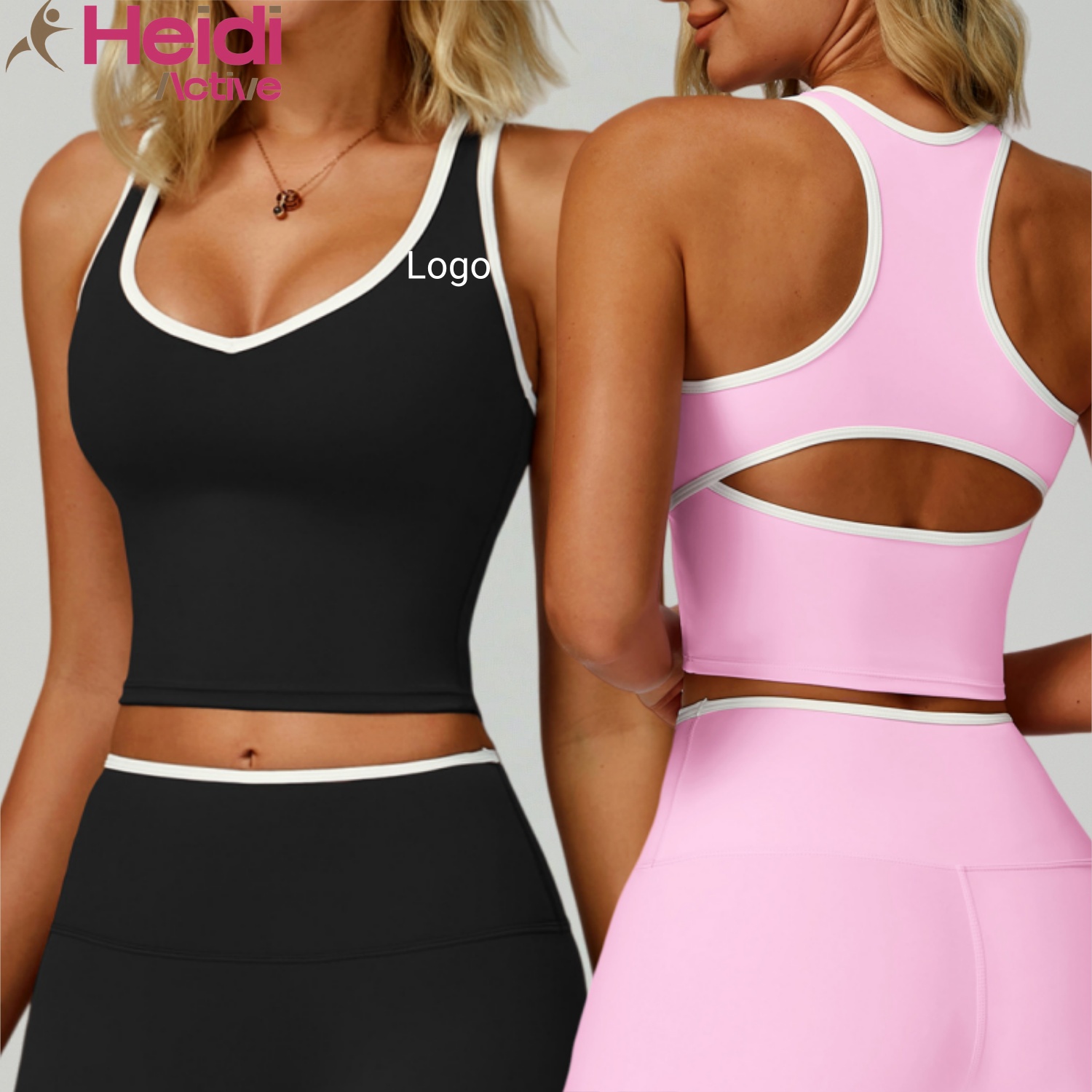 High Quality Workout Clothes Sports Vest Breathable Quick Dry Spandex Slim Fit Sleeveless Top Hollow Yoga Tank Top