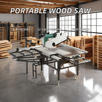 Scie circulaire verticale portative monophasée KOTUMY pour le travail du bois, pliable, 220V, garantie 3 ans, capacité de coupe 2.