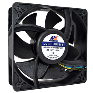 HDH Factory 12038 Cooling Fan 120X120X38MM 24V Brushless Fan Cooling Ventilation Machine Industrial Fan 120mm <strong>12v</strong> - Product Image 1