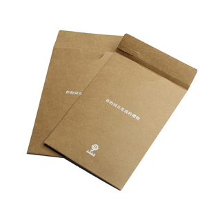 Eco-friendly custom size and logo small mini seed printing white ink logo self seal packaging small brown kraft paper envelopes