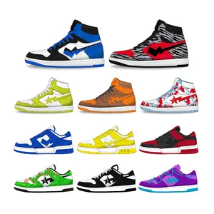 Hoge Kwaliteit Custom Sb Lage Schoenen Fabrikanten Groothandel Mannen Oem Basketbal Schoenen Ontwerp Uw Eigen Merk Custom Logo Sneakers