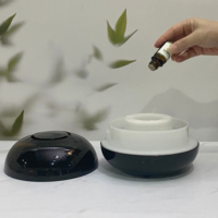Diffuseur d'huiles essentielles d'arôme de haute qualité pour voiture et maison, humidificateur à flamme 300ml avec technologie de brumisateur à ultrasons