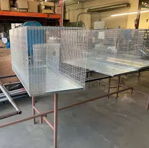 Galvanized 1x1 2x2 Welded Wire Mesh Panel For Chicken Rabbit Dog Cage For Sale