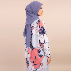 Best Seller 2022 Como Creepe kadınlar kadınlar için dikiş fabrika Ironless bluz Tops tam yaz OEM hizmeti dokuma yetişkinler baskı - Product Image 2