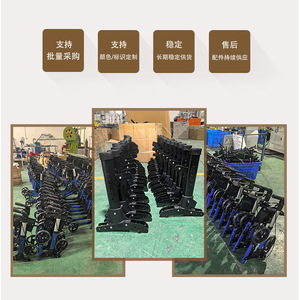 Hanbang Jiaye Four Wheel <b>Walker</b> With Seat Foldable Rolling <b>Walker</b> For <b>Elderly</b> Stable And Safe High Frequency Use - Product Image 4