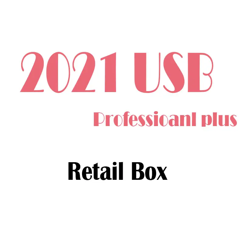 Горячая распродажа pro plus 2021 usb 100% 2021 активации онлайн pro plus usb Офисная 2021 usb приставка по воздуху