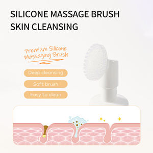 Vegan Mineral Turmeric Moisturizer Deep Cleansing Foam Face Wash Brush <b>Cleanser</b> with Vitamin C & Amino Acids - Product Image 5